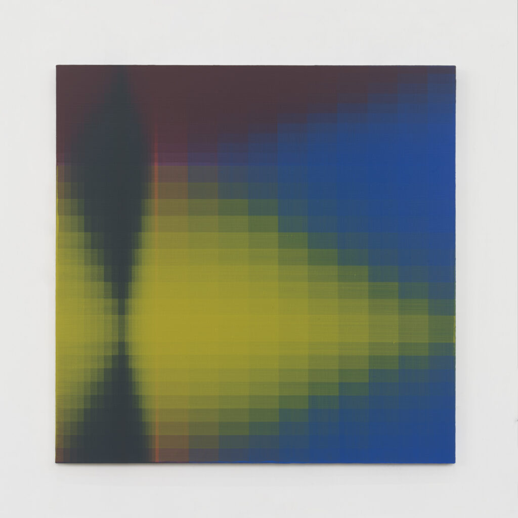 Reflection of Shadow 2025 Acrylic on canvas 160 cm x 160 cm