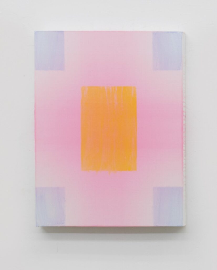 Floating Square 2017 Acrylic on canvas 60 cm x 45 cm